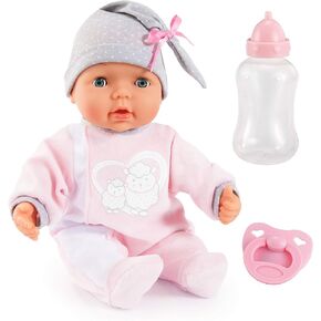 Bayer Design My Piccolina 15" Interactive Baby Doll, Pink, 38cm