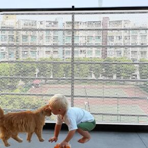 Balcony Safety Net for Kids Banister Guard-10ft X 3ft Thick Pet Balcony Guard Balcony Netting for Pets Rail Net for Balcony Apartment Cat Netting Safety Netting for Railings Stair Guards (White)