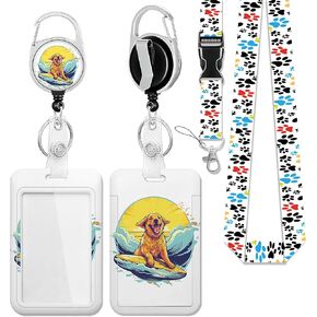 حبال مخالب الكلب لشارات الهوية، وحامل شارة الهوية، وحبل بمشبك بكرة قابل للسحب مع حامل شارة اسم بطاقة الهوية لمعلمة الممرضة in Kuwait