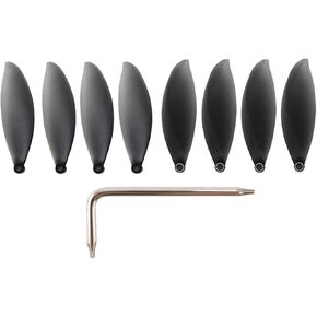 8Pcs Propellers Folding Props for Parrot Camera Drone CW CCW Propeller Replacement Props Screw Spare Parts Drones Propellers,RC Vehicle Propellers,Power Plant and Driveline Systems