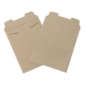 AVIDITI Shipping Mailer Envelopes 9 3/4"L x 12"W 100-Pack Flat | Thin Stayflat Mailers for Packing, Shipping and Storage