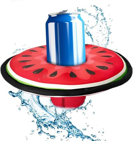 Floating Drink Holder for Lake and Pool, Premium Floating, Beer Holders, Inflatable Drink Holders, and Neoprene Floating Coasters for Adults in Saudi Arabia
