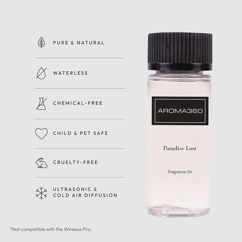 Aroma360 | London Calling Oil Blend | Luxury Aromatherapy Scent Diffuser Oil | White Tea, Cedarwood and Soku Lime, 6.7 fl oz in Saudi Arabia