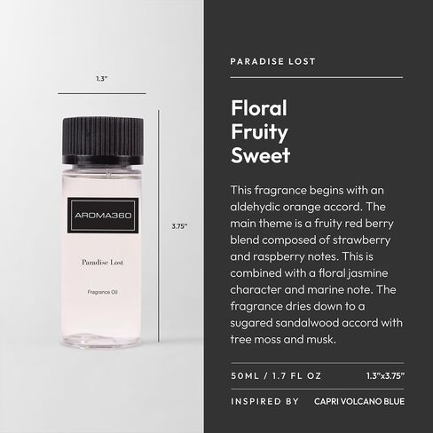 Aroma360 | London Calling Oil Blend | Luxury Aromatherapy Scent Diffuser Oil | White Tea, Cedarwood and Soku Lime, 6.7 fl oz in Saudi Arabia