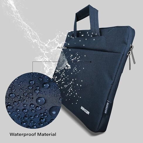 iBenzer 15.6 16 inch Laptop Computer Sleeve Carrying Case Bag for New MacBook Air 15-inch M2 A2941, MacBook Pro 15/16-inch, 15" Surface/Dell/HP/Acer/Lenovo Chromebook, Black LS-SLD15-BK in Kuwait