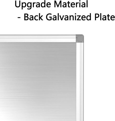 Upgraded Monthly Calendar Dry Erase White Board & Cork Bulletin Board，13" x 17" Aluminum Frame，Magnetic Surface Whiteboard.Perfect for Organizing Your Space.Whiteboard+Cork-LK3343A in Kuwait