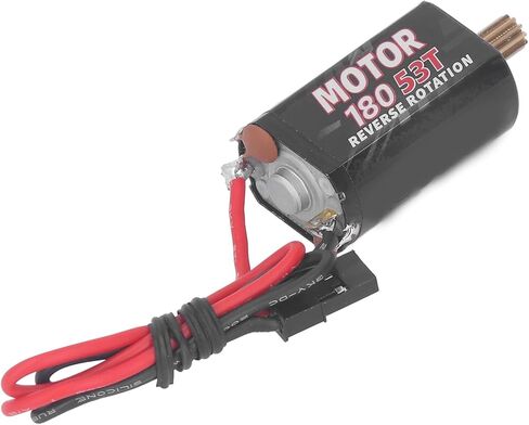 محرك RC 53T محرك 180 محرك عزم دوران كبير مصقول لسيارة TRX4M 1/18 RC ترقية محرك السيارة الزاحف (أسود) in Kuwait