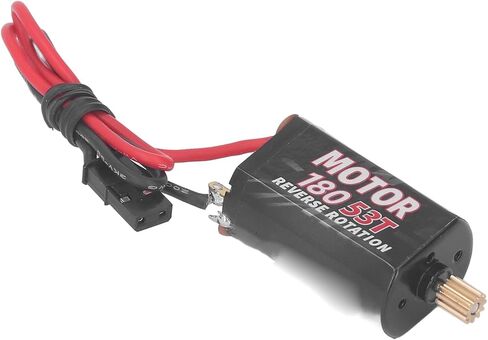 محرك RC 53T محرك 180 محرك عزم دوران كبير مصقول لسيارة TRX4M 1/18 RC ترقية محرك السيارة الزاحف (أسود) in Kuwait