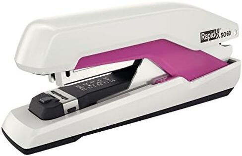 Rapid Supreme Omnipress SO60 Fullstrip Stapler, White/Pink in Saudi Arabia