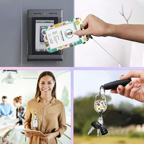 حبال مخالب الكلب لشارات الهوية، وحامل شارة الهوية، وحبل بمشبك بكرة قابل للسحب مع حامل شارة اسم بطاقة الهوية لمعلمة الممرضة in Saudi Arabia