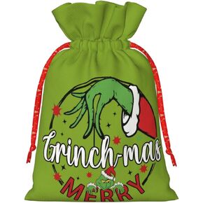 Tashiele Christmas Gift Bags 36"x27" Santa Bags for Gifts Christmas Sacks for Presents Toys Storage Holiday Party Decor Party Supplies