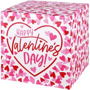 Gatherfun Valentine's Day Party Decorations Valentine's Day Box Valentine's Day Card Box for Valentine's Day Gift Valentine's Day Party Party Favors Decor Party Supplies