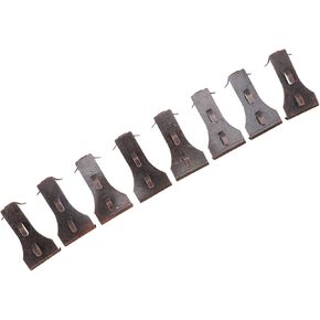 Tnfeeon Picture Hangers, Brick Hangers Steel Sturdy 8Pcs Heavy Duty Proof Brick Hook Clips for Hanging Picture Frames