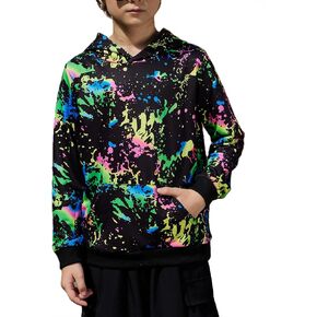 Arshiner Unisex Kids Soft Pullover Hooded Sweatshirt with Pocket Basic Hoodies Sportswear Age 4-13 Years