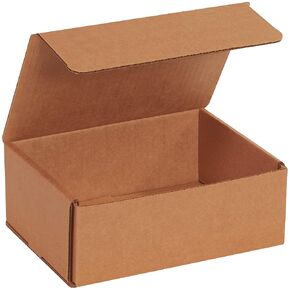 BOX USA Shipping Boxes Small 8"L x 6"W x 3"H, 50-Pack | Corrugated Cardboard Box for Packing, Moving and Storage