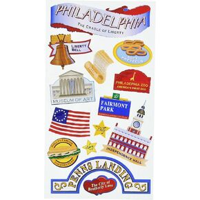 ملصقات EK Success Sticko Philadelphia