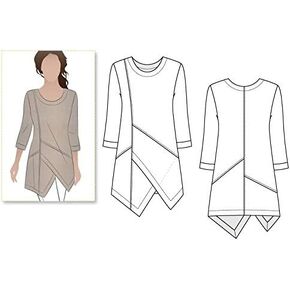 Style Arc Sewing Pattern - Lani Woven Tunic (Sizes 18-30) - Click for Other