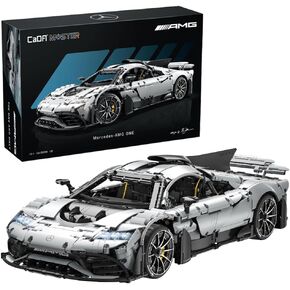 CaDA x Mercedes-Benz AMG ONE Building Brick Set, 1:8 Scale, Technic Mercedes AMG Speed Champion Car Toy STEM Set for Boys Building Set Age 14+