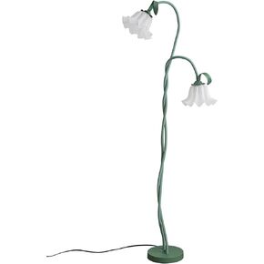 Lily Floor Lamp Vertical 3 Heads Flowers Lily Floor Lamp Creative Lily of The Valley Floor Lamp Living Room Sofa Side Bedroom Bedside Floor Lamp