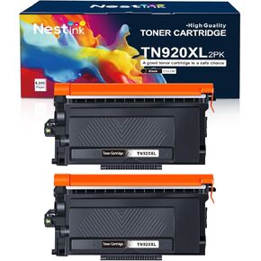 TN920XL High Yield Toner Cartridge Replacement for Brother TN920/TN920XL to Compatible with HL-L5210DN/L5210DW/L5210DWT,HL-L5215DW,HL-L6210DW/L6210DWT,HL-L6310DW,MFC-L6810DW,MFC-L5915DW (2Black)