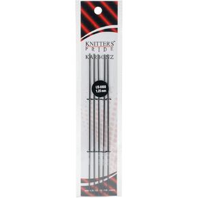 Knitter's Pride-Karbonz Double Pointed Needles 6", Size 0000/1.25mm