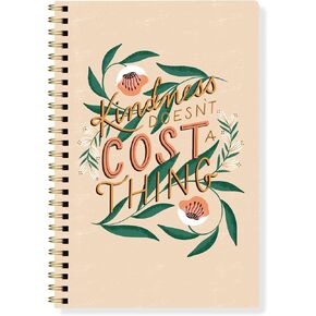 Fringe Studio "BEES 5.625" x 8.75" SLIM PAPERBACK SPIRAL JOURNAL - 120 PAGES (931037)