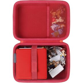 Aenllosi Hard Carrying Case Replacement for toniebox Starter Set+ Nap Time (Red)