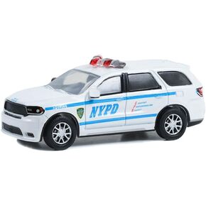Collectibles Diecast 42775 Hot Pursuit - 2019 Dodge Durango - New York City Police Dept NYPD Squad Number Decal Sheet (Hobby Exclusive) 1/64 Scale, White