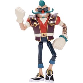 Sonic Prime 5-inch Dr. Deep - New Yoke City Action Figure 13 points of Articulations. Ages 3+ (Officially licensed by Sega and Netflix)