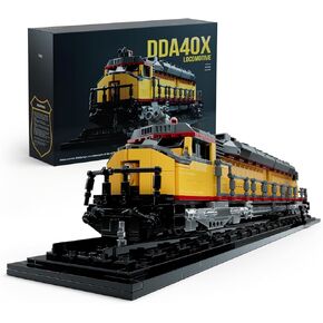Nifeliz DDA40X Locomotive Building Set with Base, Collectible Steam Train Building Toy Model for Adult Train Lovers, Ideal Gift for Home Décor (1603 PCS, NF10296)
