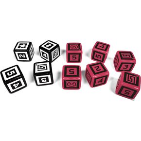 Dice Set for The Electric State Tabletop Roleplaying Game, 10 Six-Sided Dice RPG Fantasy Adventure