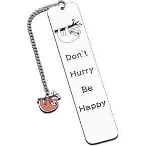 Sloth Bookmarks for Women, Sloth Lovers Gifts for Women,Back to School Birthday Sloth Gifts for Teens Boys Girls Bookish, Sloth Gifts Cute Bookmarks for Sloth Lovers, Christmas Bookmarks Gift for her