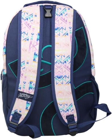 HOOEY "Recess 25 Liter School Hiking Backpack Rain Cover Hat Strap Laptop Sleeve Hydro Pockets (Serape/Burgundy) in Saudi Arabia