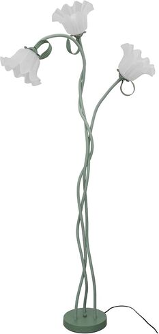 Lily Floor Lamp Vertical 3 Heads Flowers Lily Floor Lamp Creative Lily of The Valley Floor Lamp Living Room Sofa Side Bedroom Bedside Floor Lamp in Saudi Arabia