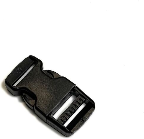 1" Side Open and Shut Plastic Buckles for Straps- 10 Sets(Male and Female) per Pack in Saudi Arabia
