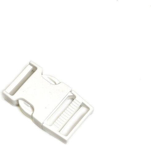 1" Side Open and Shut Plastic Buckles for Straps- 10 Sets(Male and Female) per Pack in Saudi Arabia