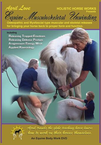 Holistic Horseworks “Level 1: Equine Musculoskeletal Unwinding" DVD Course - Certified Horse Massage Therapy Technique - Earn a Certificate of Completion - For Novice and Pro Horse Lovers in Saudi Arabia
