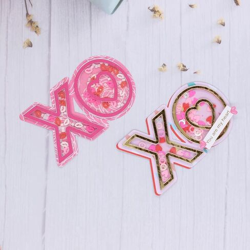 KSCRAFT XO شاكر المعادن قطع يموت الإستنسل DIY بها بنفسك سكرابوكينغ/ألبوم صور النقش الزخرفية DIY بها بنفسك ورقة بطاقات in Saudi Arabia