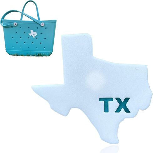 Waterproof State Bogg Bag Charms - Accessories for Bogg Bags, Simply Southern Bag, Beach & Pool Bag Charms, Bogg Bag Football, Nurse, & Teacher Charms, Bogglets & Custom Letter Accessories Alternative in Saudi Arabia