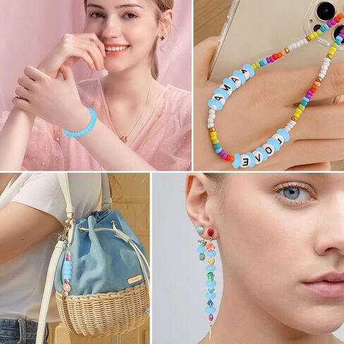 LAIDANLA 150PCS Black Silicone Lentil Beads,12mm Silicone Beads Bulk Silicone Abacus Beads for Keychain Bracelet Necklace Crafts Pen Making Loose Spacer Beads in Kuwait