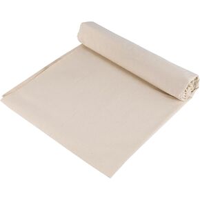 Muslin Fabric,100% Cotton Muslin Linen Cloth Natural Unbleached 63'' x 78.7'' (Big 2 Yard),Muslin Fabric Material for DIY Sewing Apparel