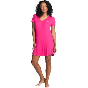 bebe Womens Night Dress Short Sleeve, Women's Nightgowns & Sleepshirts, Women's Sleepwear in Kuwait