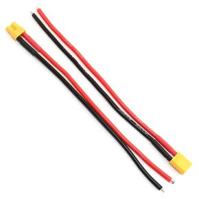 DGZZI 1Pair XT30 Plug Male and Female Connector with 150mm 16AWG Cable for RC Lipo Battery FPV Drone