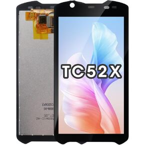 TC52X LCD Screen with Touch Digitizer for Zebra TC52X TC520L TC52AX TC57X Barcode Scanner Handheld Mobile Computer