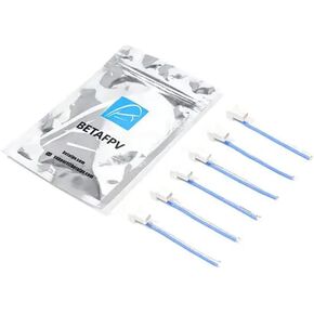 6Pcs BETAFPV BT2.0 U-Shape Male Cable Pigtail Connector for F4 1S 5A AIO Bushless Flight Controller Plug