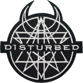 Disturbed Embroidered Iron on Sew on Patch Badge for Clothes etc.