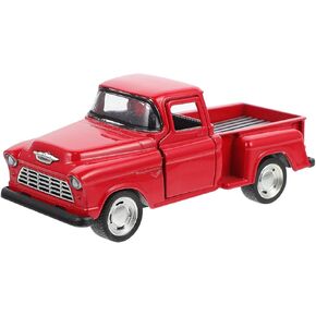 1Pc Vintage Pickup Truck Model Car Toy Alloy Old Truck Model Collection Metal Classic Old Truck Figurine Decoration for Home Car Office Kids