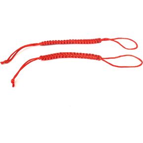 lal dhaga religious red silk thread nazar dhaga evil eye protection nazar battu dhaga nazar suraksha (pack of 2), ys/m