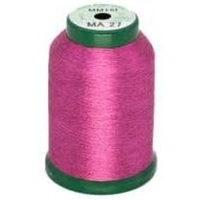 Fuchsia Purple KingStar Metallic Thread - 1000 Meters