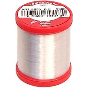 Transparent Polyester Thread 400yd-Clear